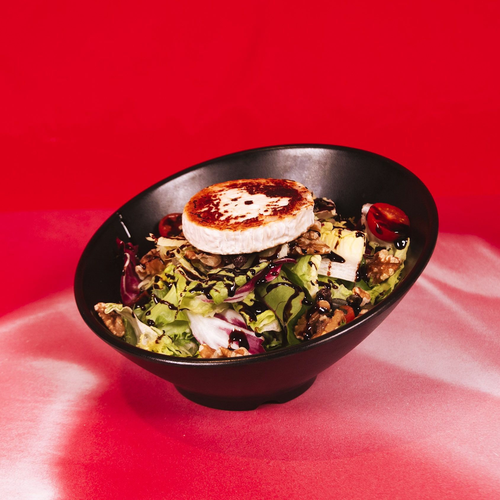 Ensalada de cabra
