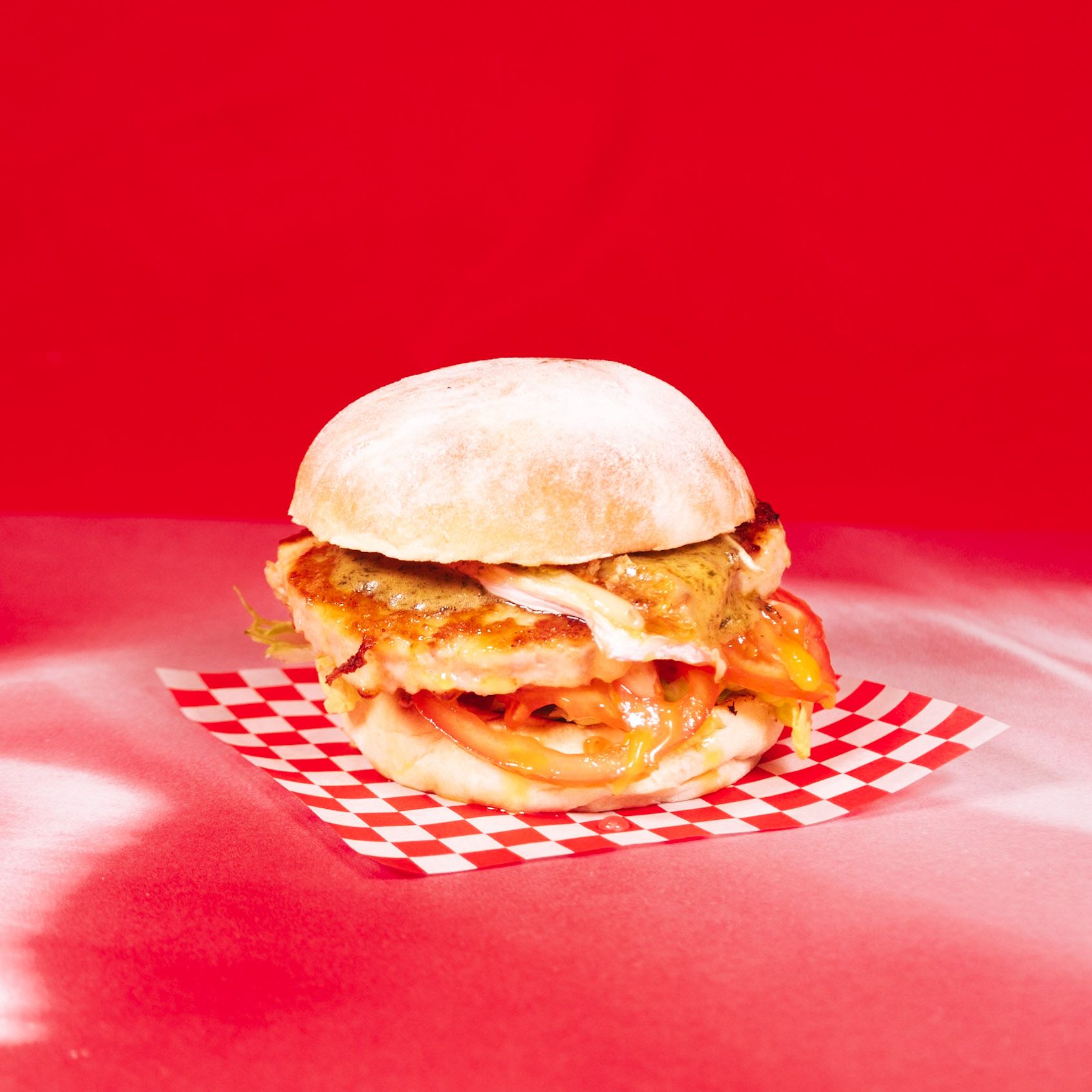 Burger pollo de Corral